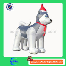 giant inflatable dog husky dog christmas inflatable customized inflatable animal for sale